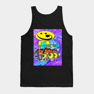 Bass Purple Sticker1 Tank Top